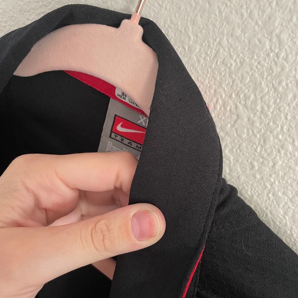 nike team dry fit osu ohio state university black embroidered polo size XL - Picture 4 of 6